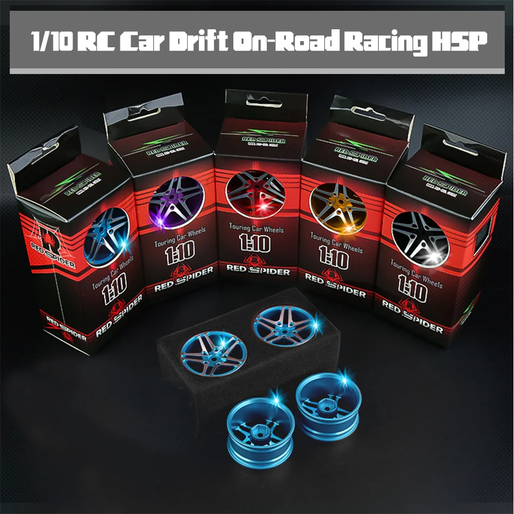 1/10 On-Road Drift Car 52MM Aluminum Alloy Metal Wheel Hub 1.9Inch Climb Car Wheel Rim tires For HSP Tamiya HPI Kyosho Sakura
1/10 On-Road Drift Car 52MM Aluminum Alloy Metal Wheel Hub 1.9Inch Climb Car Wheel Rim tires For HSP Tamiya HPI Kyosho Sakura