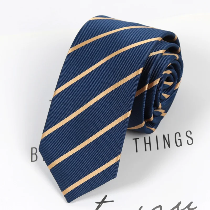 Men Classic Jacquard Ties Slim Stripes 6cm Polyester Wedding Party Tie Formal Business Necktie Accessories Gift for Man Corbatas
Men Classic Jacquard Ties Slim Stripes 6cm Polyester Wedding Party Tie Formal Business Necktie Accessories Gift for Man Corbatas