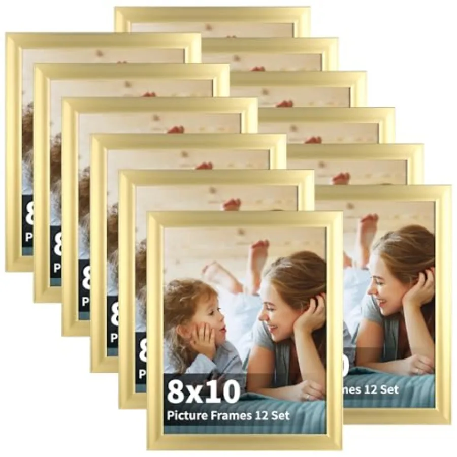 8x10 Picture Frames Set of 12 Multi Display Modern 8x 10 Photo Frames Bulk Simple Frames 8x10 Stylish Wall Mount Hanging or Tab
8x10 Picture Frames Set of 12 Multi Display Modern 8x 10 Photo Frames Bulk Simple Frames 8x10 Stylish Wall Mount Hanging or Tab