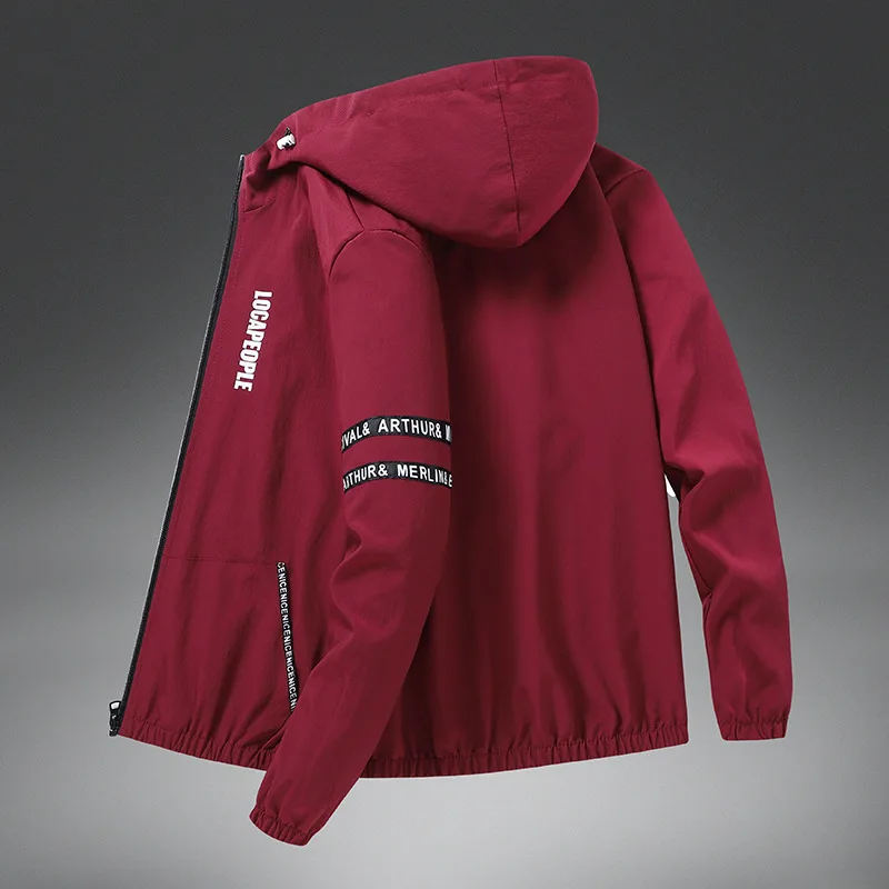 Men's Jacket Pop Autumn New Jackets for Men Hooded Casual Men's Windbreakers Man Jacket Fashion Handsome Jacket Loose Coat
Men's Jacket Pop Autumn New Jackets for Men Hooded Casual Men's Windbreakers Man Jacket Fashion Handsome Jacket Loose Coat