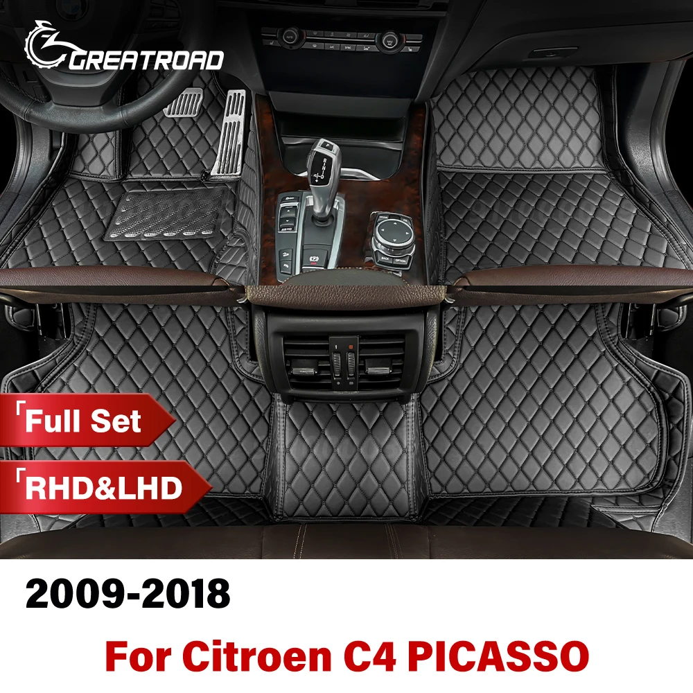 For Citroen C4 PICASSO 2009-2018 2017 2016 2015 2014 2013 2012 Custom Car Floor Mat Automobile Carpet Cover Interior Accessories
For Citroen C4 PICASSO 2009-2018 2017 2016 2015 2014 2013 2012 Custom Car Floor Mat Automobile Carpet Cover Interior Accessories