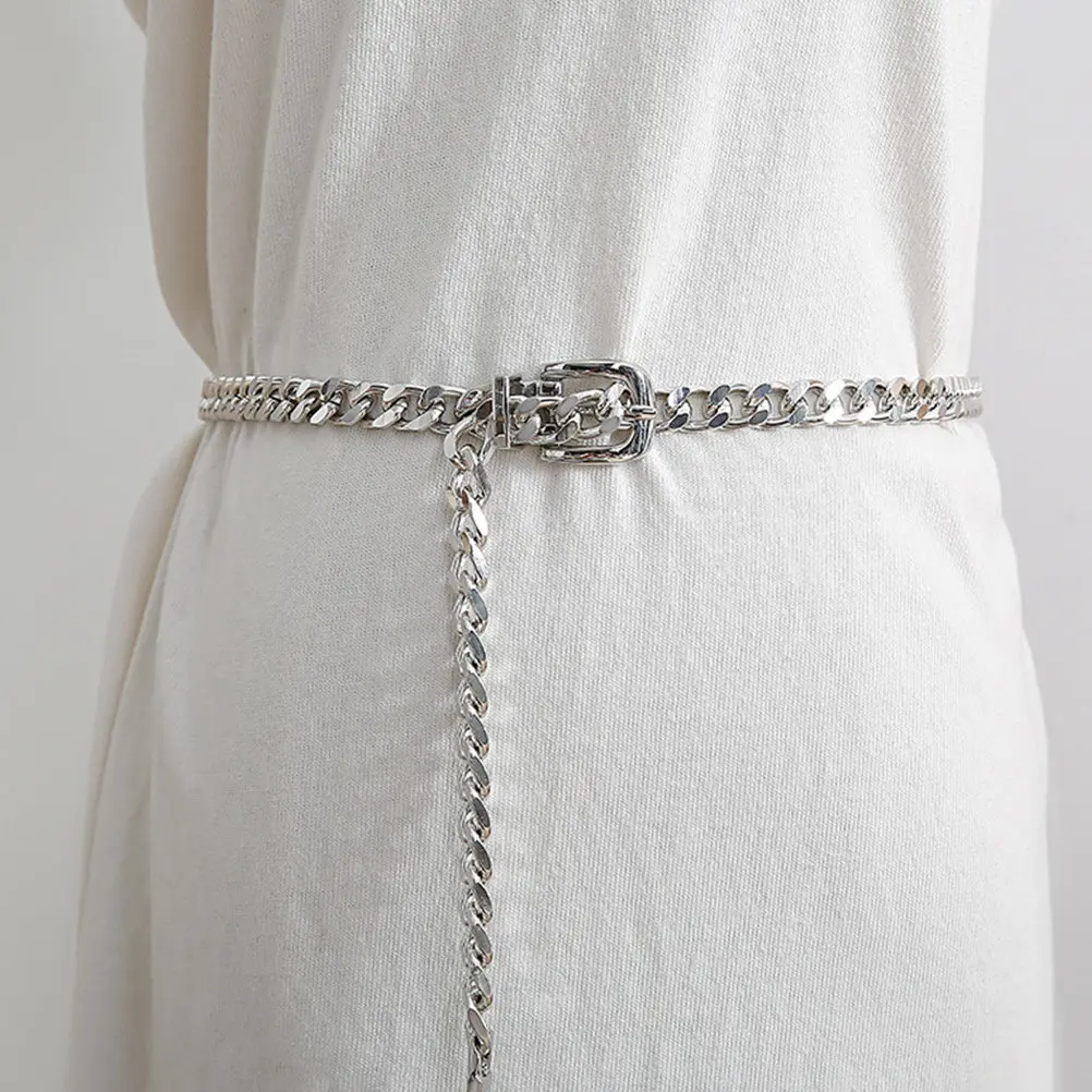 1Pcs Metal Waist Belt Silver Punk Waist Chain Delicate Shining Stylish Fashion Clothing Accessory for Women Festivals Parties
1Pcs Metal Waist Belt Silver Punk Waist Chain Delicate Shining Stylish Fashion Clothing Accessory for Women Festivals Parties