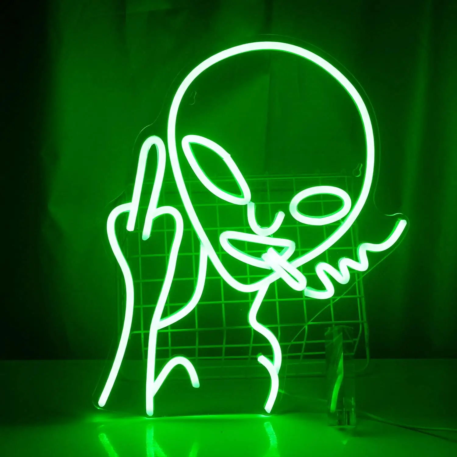 Alien Neon Signs USB Dimmable LED Neon Lights for Shop Bar Pub Man Cave Bedroom Game Room Hip Hop Party Decor Wall Lights Gifts
Alien Neon Signs USB Dimmable LED Neon Lights for Shop Bar Pub Man Cave Bedroom Game Room Hip Hop Party Decor Wall Lights Gifts