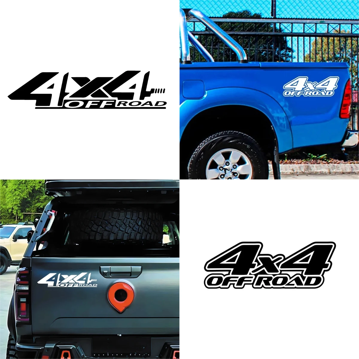 4X4 OFF-ROAD Car Sticker Waterproof Non-Fading Cool Styling for SUV Pickup Truck Off-Road Mountain Adventure Decals Outdoor
4X4 OFF-ROAD Car Sticker Waterproof Non-Fading Cool Styling for SUV Pickup Truck Off-Road Mountain Adventure Decals Outdoor
