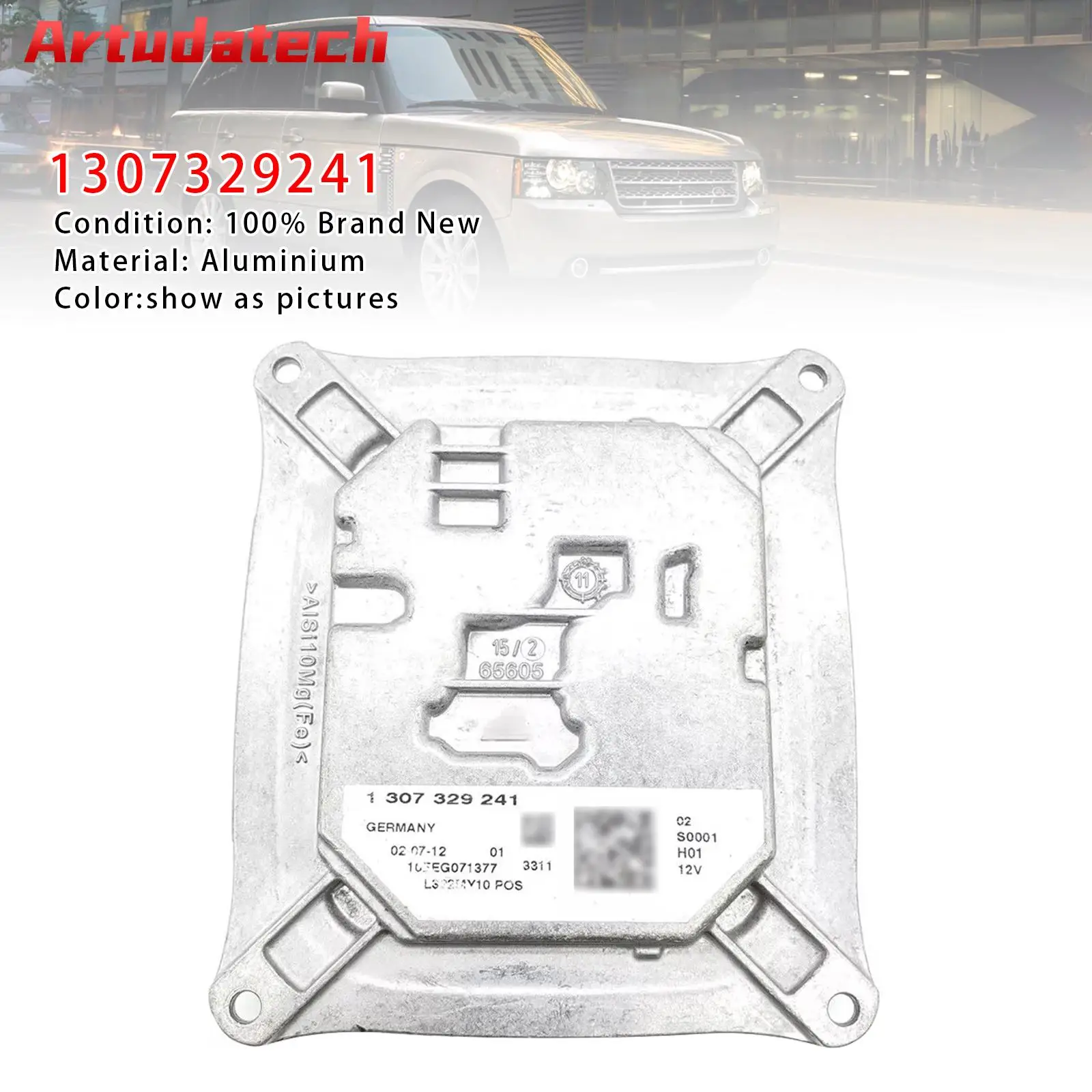 Модуль фар Artudatech, адаптивный блок управления освещением 1307329241 для Range Rover L322, автомобильные аксессуары
Модуль фар Artudatech, адаптивный блок управления освещением 1307329241 для Range Rover L322, автомобильные аксессуары