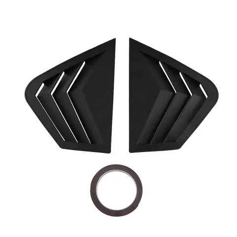 A33K-Car Rear Side Window Blinds Trim Cover Louver Stickers Frame Car Accessories For KIA Optima K5 2011-2015