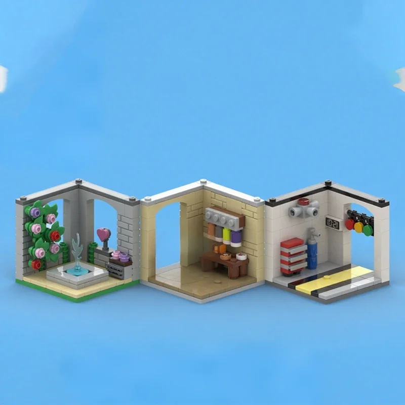 Набор из 295 деталей MOC Series 27 CMF Vignette/Habitat - Серия 4. Конструктор. Рождественский подарок. Декоративный набор для самостоятельной сборки. Идеально для дома или офиса.
Набор из 295 деталей MOC Series 27 CMF Vignette/Habitat - Серия 4. Конструктор. Рождественский подарок. Декоративный набор для самостоятельной сборки. Идеально для дома или офиса.