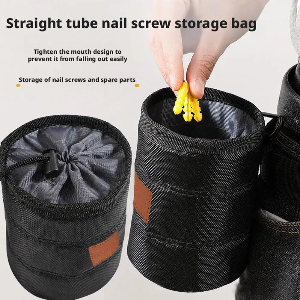 Thickened Tool Hanging Waist Bag Multi-Functional Waterproof For Screw Nail Storage Bag Hardware Parts Bucket Storage Organizer
Thickened Tool Hanging Waist Bag Multi-Functional Waterproof For Screw Nail Storage Bag Hardware Parts Bucket Storage Organizer