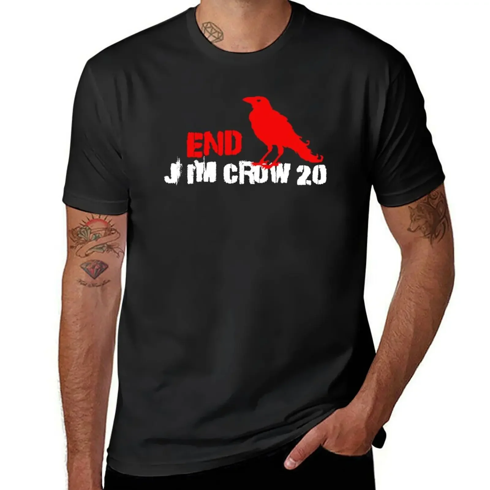 End Jim Crow 2.0 T-Shirt boys animal print baggy shirts plus sizes anime figures men t shirt
End Jim Crow 2.0 T-Shirt boys animal print baggy shirts plus sizes anime figures men t shirt
