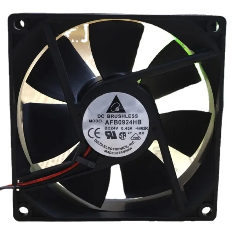 New Cooling Fan for Delta AFB0924HB DC 24V 0.45A 9CM Inverter Cooling Fan 90*90*25MM
New Cooling Fan for Delta AFB0924HB DC 24V 0.45A 9CM Inverter Cooling Fan 90*90*25MM