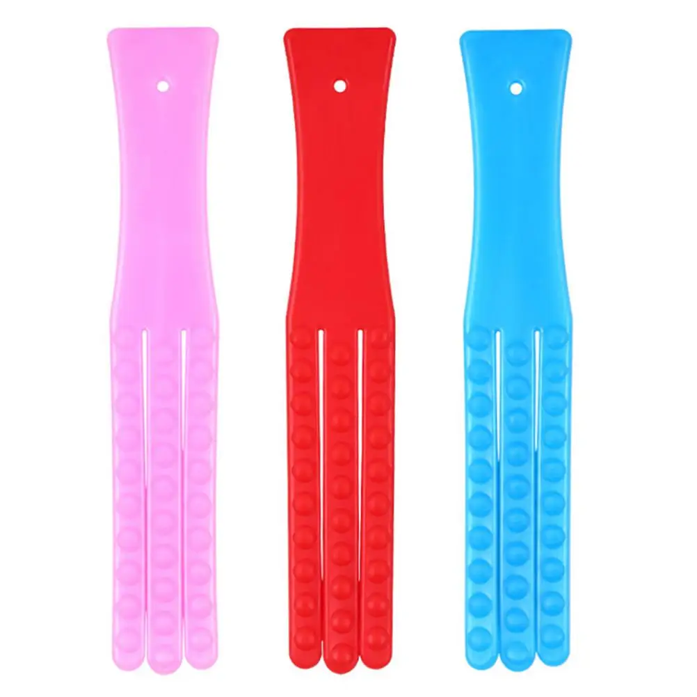 3 Pcs Meridian Pat Material Back Massager Bendable Shape Handheld Care Tool Promote Circulation Relaxation
3 Pcs Meridian Pat Material Back Massager Bendable Shape Handheld Care Tool Promote Circulation Relaxation