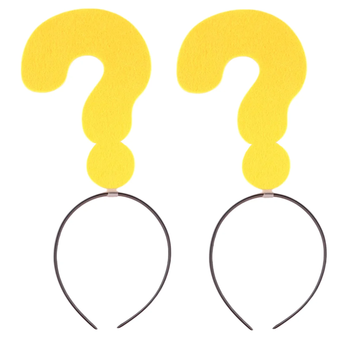 2 Pcs Question Mark Headband Fashion Accessories for Girls Decorate Funny Hair Cloth With Hoops
2 Pcs Question Mark Headband Fashion Accessories for Girls Decorate Funny Hair Cloth With Hoops