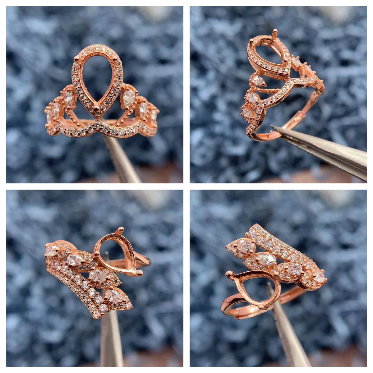 MeiBaPJ Inlay Water droplet 6*8/6*9mm Gemstone S925 Sterling DIY Empty Ring Holder Women Fine Weddings Crystal Charm Jewelry
MeiBaPJ Inlay Water droplet 6*8/6*9mm Gemstone S925 Sterling DIY Empty Ring Holder Women Fine Weddings Crystal Charm Jewelry