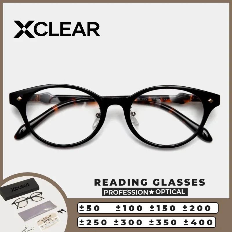Очки для чтения XCLEAR: Новинка, овальные, маленькие, с защитой от синего света, оптические, от синих лучей, для коррекции близорукости, прогрессивные, по рецепту
Очки для чтения XCLEAR: Новинка, овальные, маленькие, с защитой от синего света, оптические, от синих лучей, для коррекции близорукости, прогрессивные, по рецепту