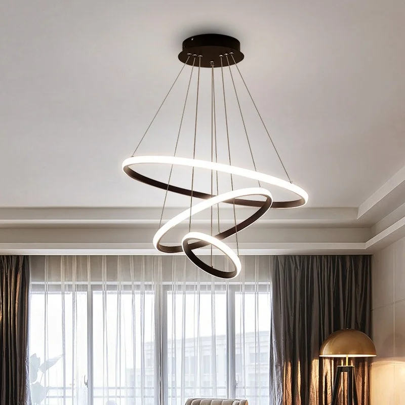 Modern Led Chandeliers For Living Room Dining Room Rings Acrylic Loft Hall Led chandelier kitchen Hanging Lights
Modern Led Chandeliers For Living Room Dining Room Rings Acrylic Loft Hall Led chandelier kitchen Hanging Lights