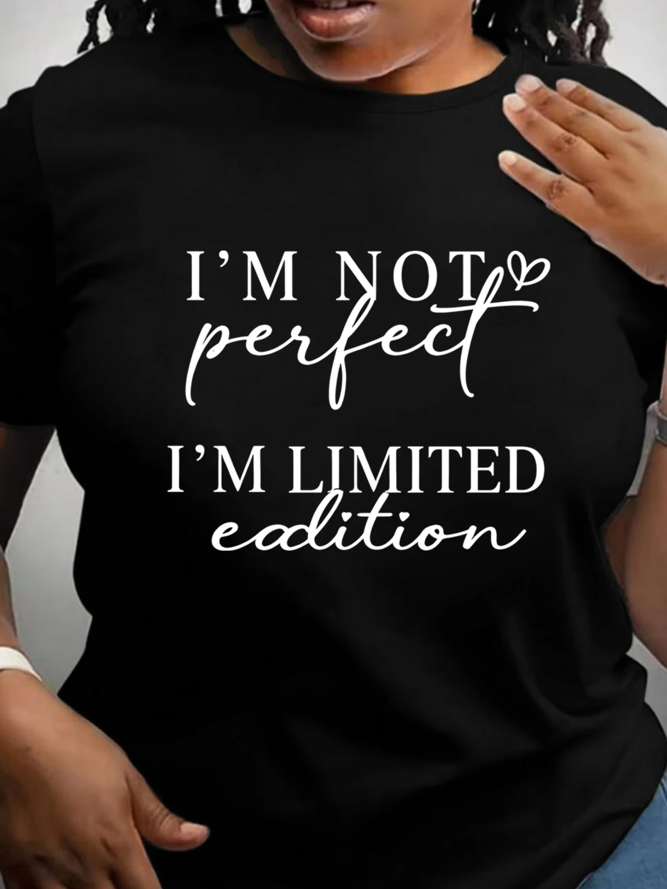 【ZXH11189】Trendy letter printed women's plus size round neck T-shirt summer casual short sleeved top street fashion versatile
【ZXH11189】Trendy letter printed women's plus size round neck T-shirt summer casual short sleeved top street fashion versatile