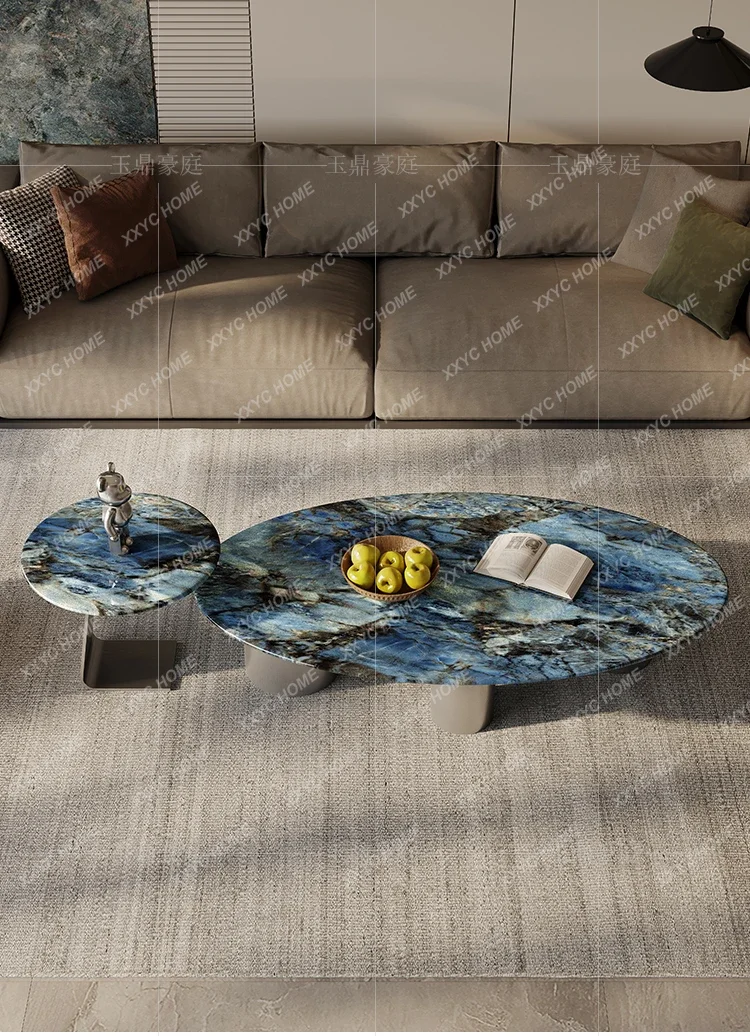 light luxury natural blue jadeite luxury stone oval living room home
light luxury natural blue jadeite luxury stone oval living room home