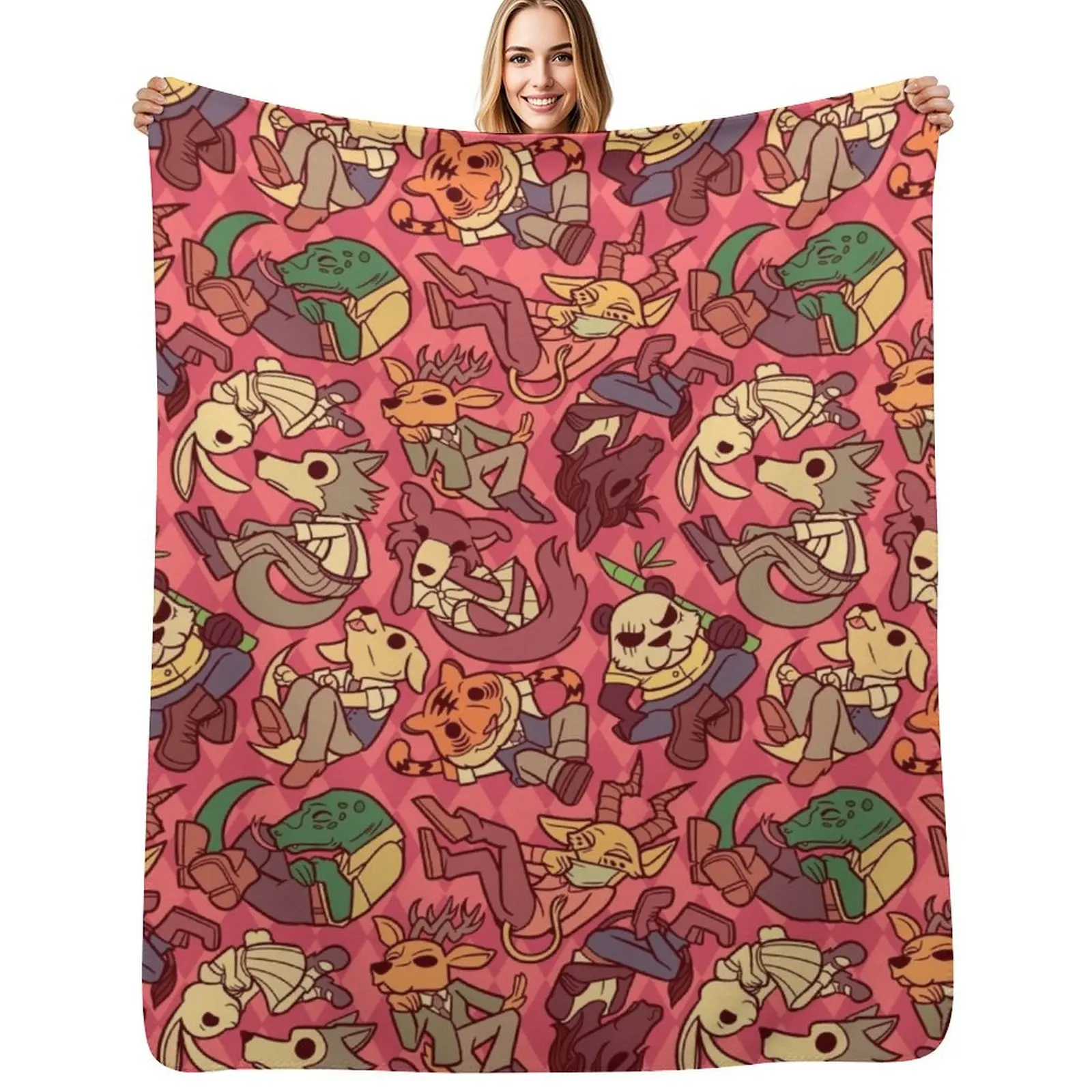 Little Beastars Throw Blanket bed plaid Large Luxury Brand Stuffeds Blankets
Little Beastars Throw Blanket bed plaid Large Luxury Brand Stuffeds Blankets