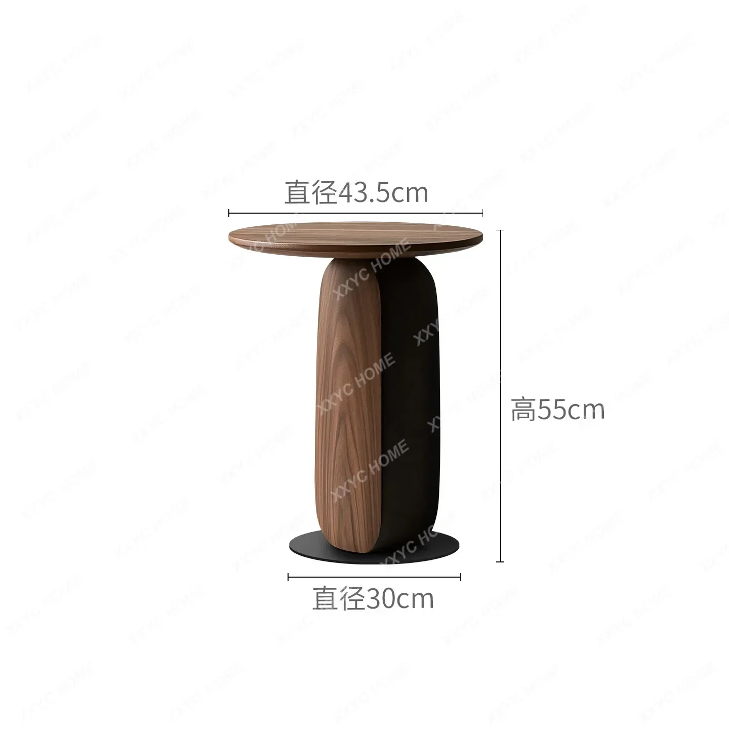 Creative design solid wood edge table small round table living room small coffee table
Creative design solid wood edge table small round table living room small coffee table