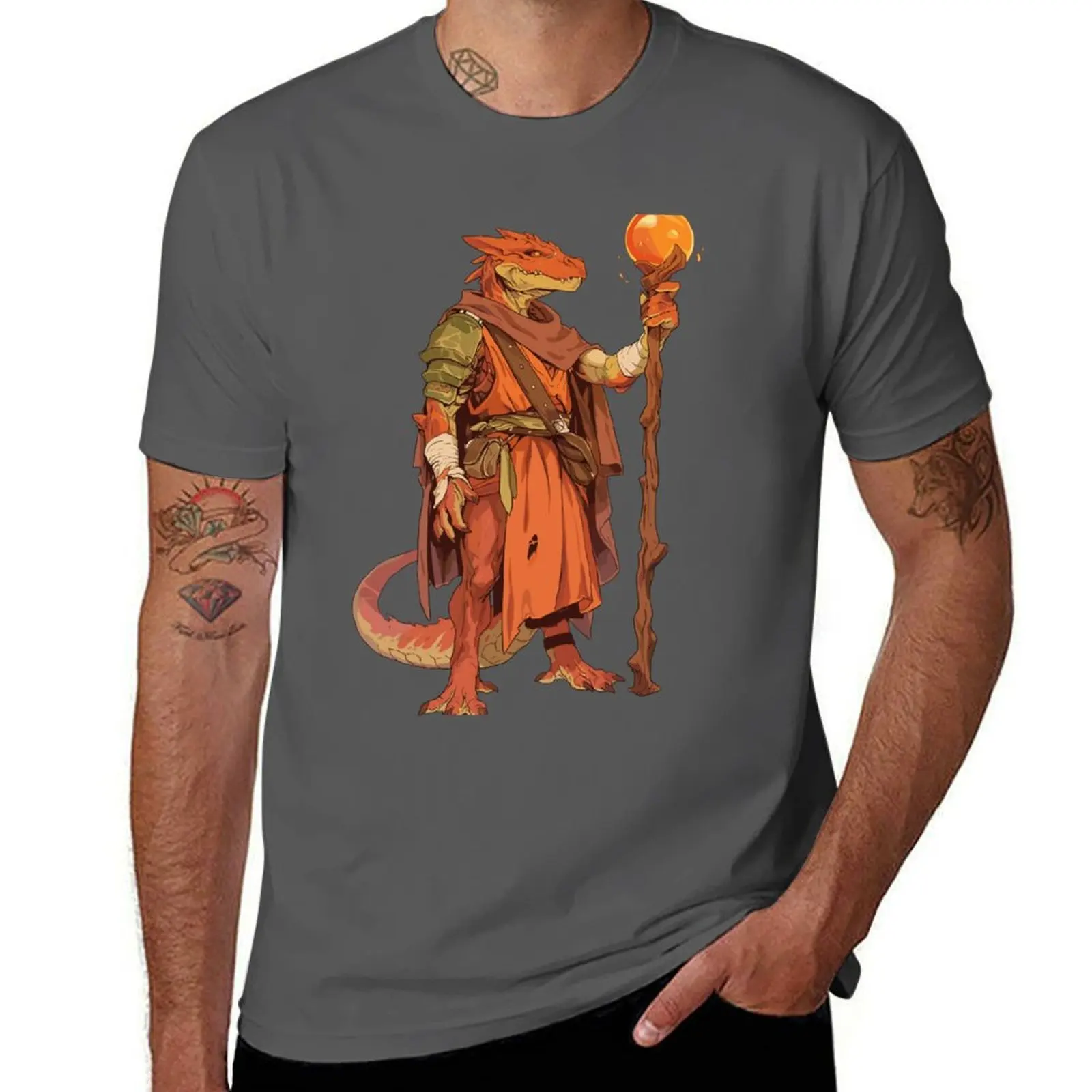 DnD Warlock Kobold T-Shirt Independence Day Short Sleeve T-Shirt
DnD Warlock Kobold T-Shirt Independence Day Short Sleeve T-Shirt