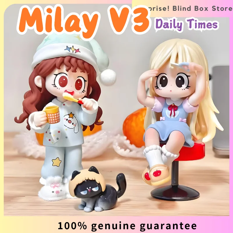 В наличии Milay Daily Times V3 Series слепая коробка Kawaii Фигурка Игрушки Модель Кукла Ручная работа Украшение стола Mystery Box Подарок
В наличии Milay Daily Times V3 Series слепая коробка Kawaii Фигурка Игрушки Модель Кукла Ручная работа Украшение стола Mystery Box Подарок