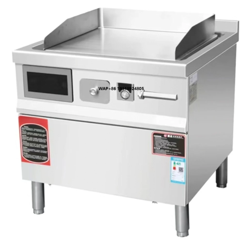Commercial Stainless Steel Induction Flat-Top Fryer & Griddle Cabinet - Multi-Functional Baking & Cooking Equipment
Commercial Stainless Steel Induction Flat-Top Fryer & Griddle Cabinet - Multi-Functional Baking & Cooking Equipment