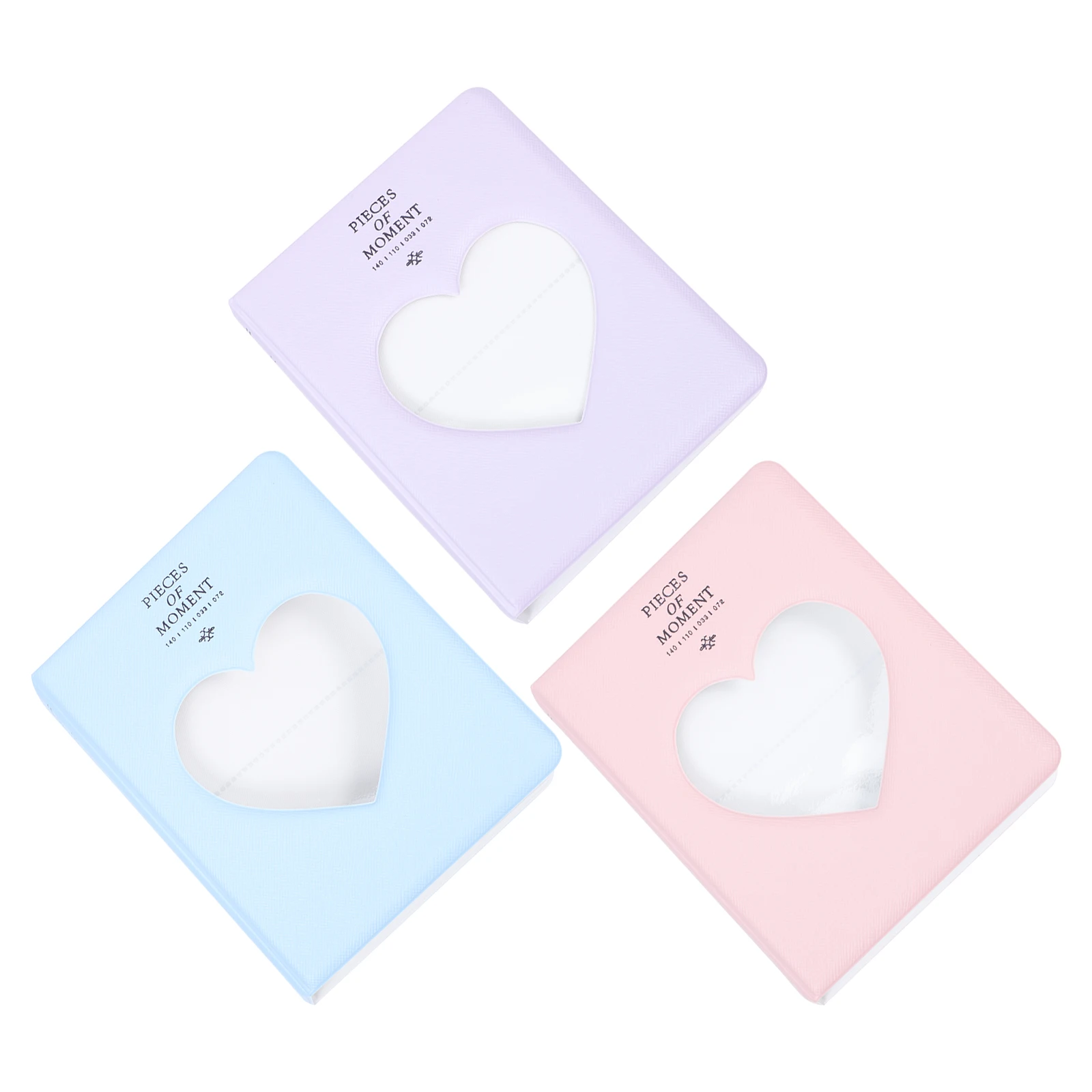 3 Pcs Photo Album Heart Shape Pattern Designed Card Holder Picture Display Book
3 Pcs Photo Album Heart Shape Pattern Designed Card Holder Picture Display Book