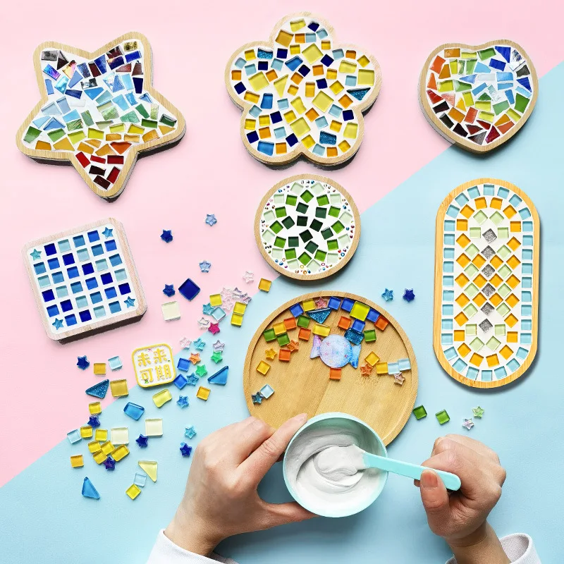 Mosaic Coaster DIY Kit for Students Handmade Craft
Mosaic Coaster DIY Kit for Students Handmade Craft