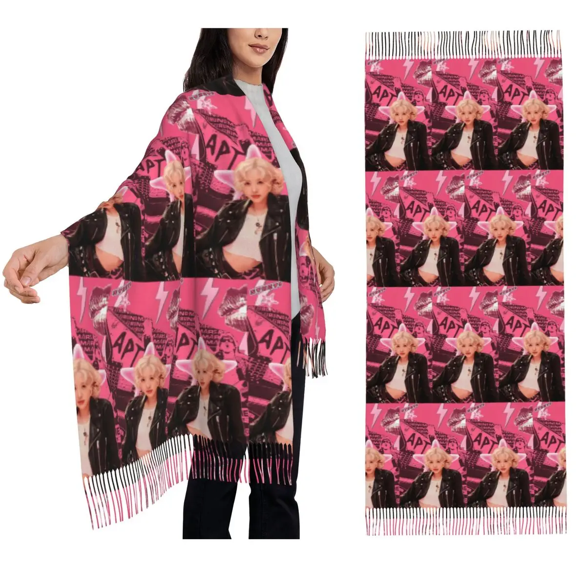 APT ROSE Bruno Mars Scarf Tassel Scarves for Women Soft Warm Shawls and Wraps Large Fall Winter Shawl Wrap
APT ROSE Bruno Mars Scarf Tassel Scarves for Women Soft Warm Shawls and Wraps Large Fall Winter Shawl Wrap