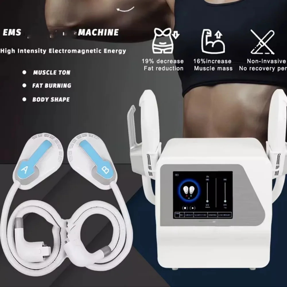 EMSlim Electromagnetic Body Sculpting Machine for Fat Reduction Muscle Building Butt Lift Weight Loss Non-Invasive EMS Muscle
EMSlim Electromagnetic Body Sculpting Machine for Fat Reduction Muscle Building Butt Lift Weight Loss Non-Invasive EMS Muscle