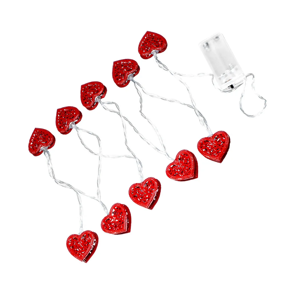 2 Sets 10 LED String Lights Heart Shape Red 165cm Operated Room Decor Romantic Valentine DIY Party Home Festival
2 Sets 10 LED String Lights Heart Shape Red 165cm Operated Room Decor Romantic Valentine DIY Party Home Festival