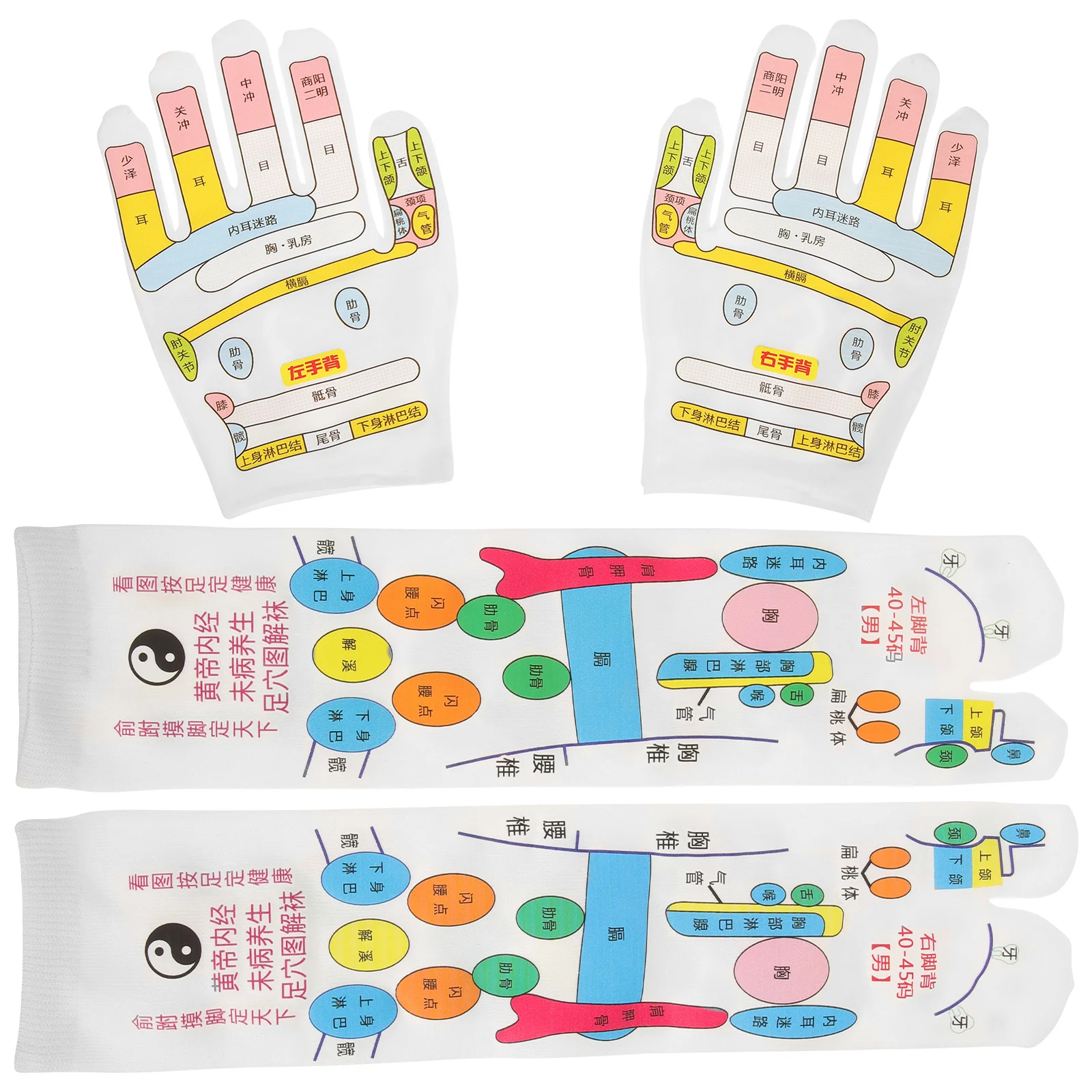 1Set Massage Glove Sock Set High-Grade Wear-Resistant Breathable Elastic Acupressure Gloves Foot Reflexology Socks Hand Massager
1Set Massage Glove Sock Set High-Grade Wear-Resistant Breathable Elastic Acupressure Gloves Foot Reflexology Socks Hand Massager