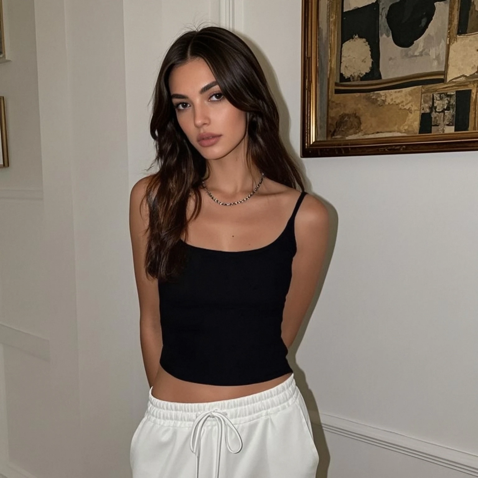 2025 Womens Spaghetti Strap Camisole Top Fashionable Design Ideal for Layering or Single Wear in Daily Summer Outfits y2k
2025 Womens Spaghetti Strap Camisole Top Fashionable Design Ideal for Layering or Single Wear in Daily Summer Outfits y2k