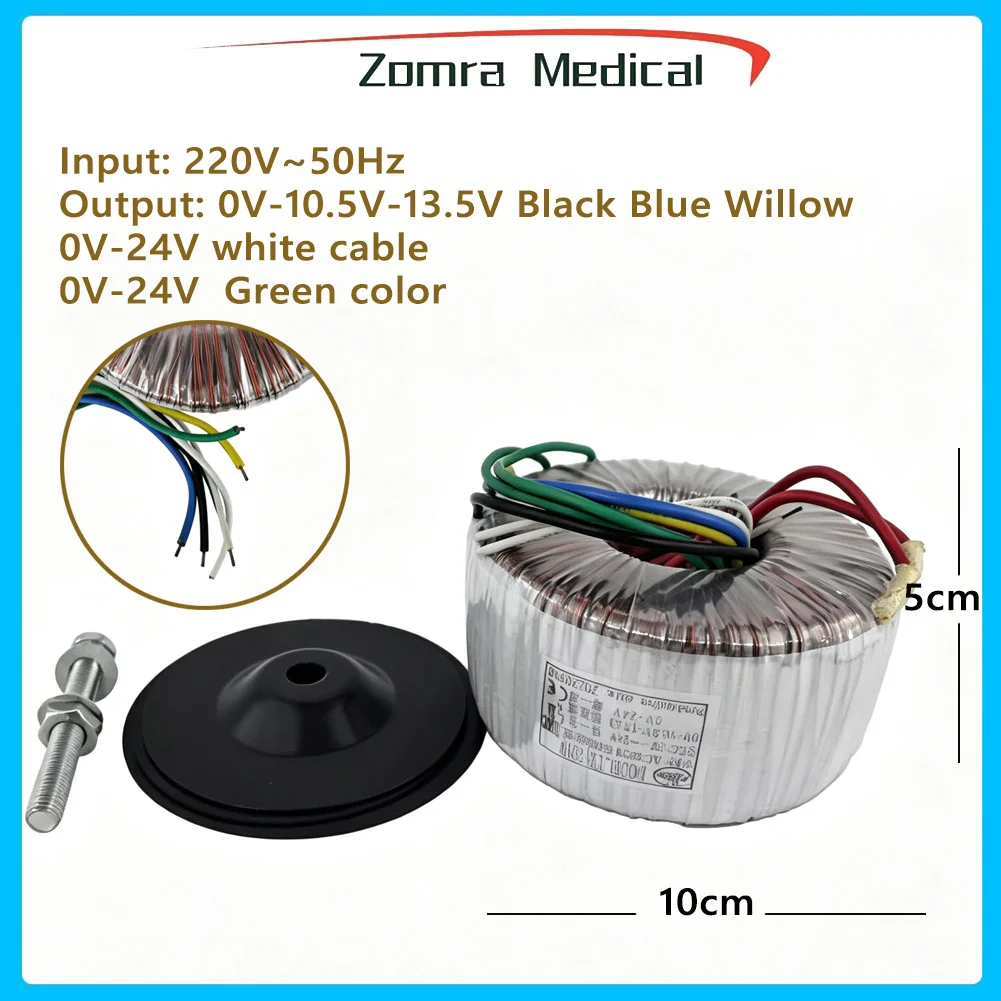 200AV Toroidal Core Electric Transformer AC220V Multi Voltage Output Ring Dental Transformer Dental Equipment Power Supply
200AV Toroidal Core Electric Transformer AC220V Multi Voltage Output Ring Dental Transformer Dental Equipment Power Supply 