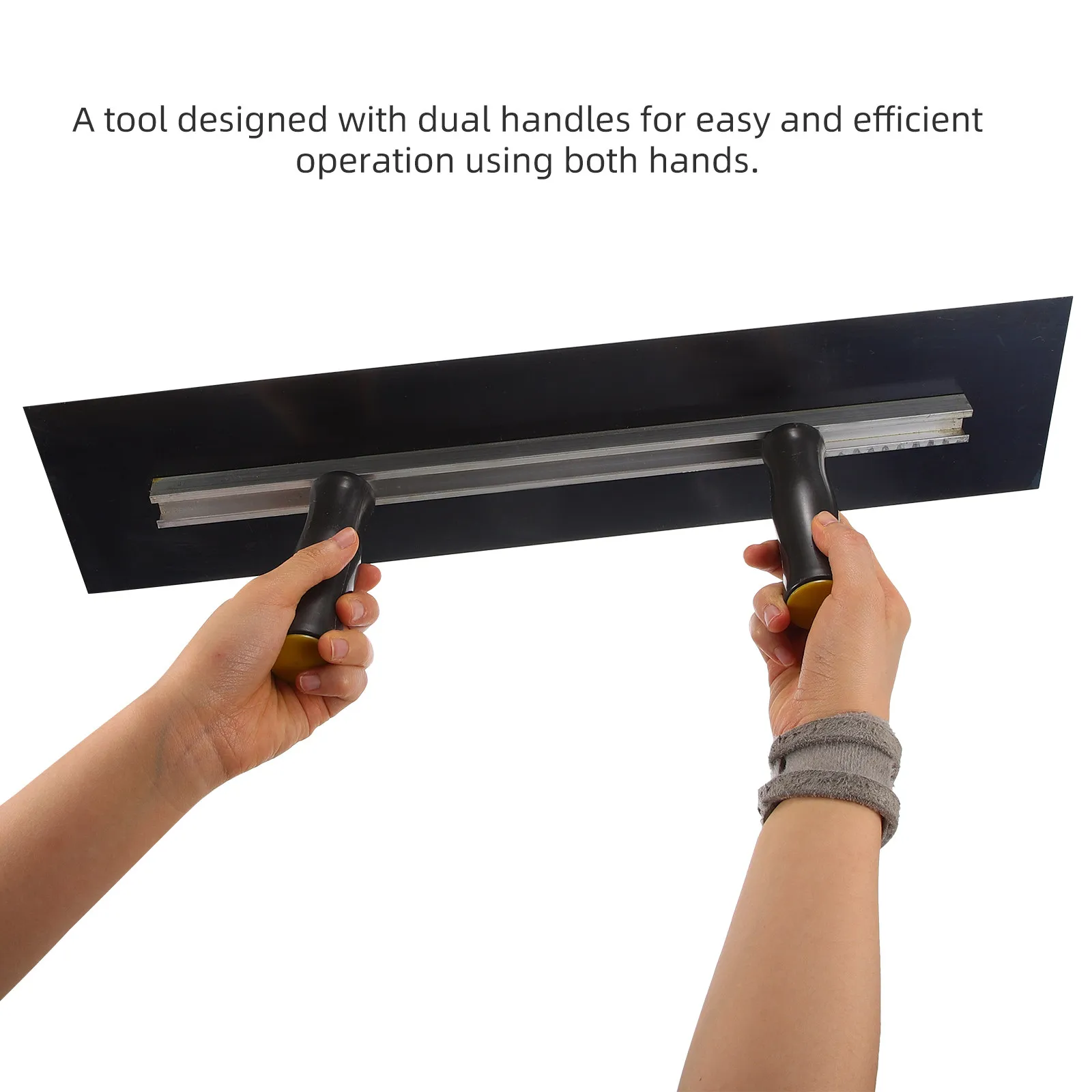 Adjustable Large Plastering Trowel Drywall Smoothing Tool Steel Wood Handheld Wallboard Spatula Portable Concrete Finishing
Adjustable Large Plastering Trowel Drywall Smoothing Tool Steel Wood Handheld Wallboard Spatula Portable Concrete Finishing