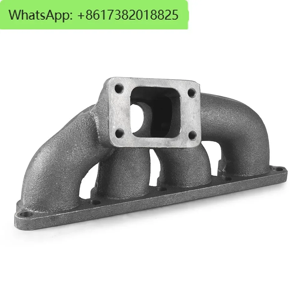 Automotive cast iron turbocharged exhaust manifold suitable for 88-00 D15 D16 T3/T4
Automotive cast iron turbocharged exhaust manifold suitable for 88-00 D15 D16 T3/T4