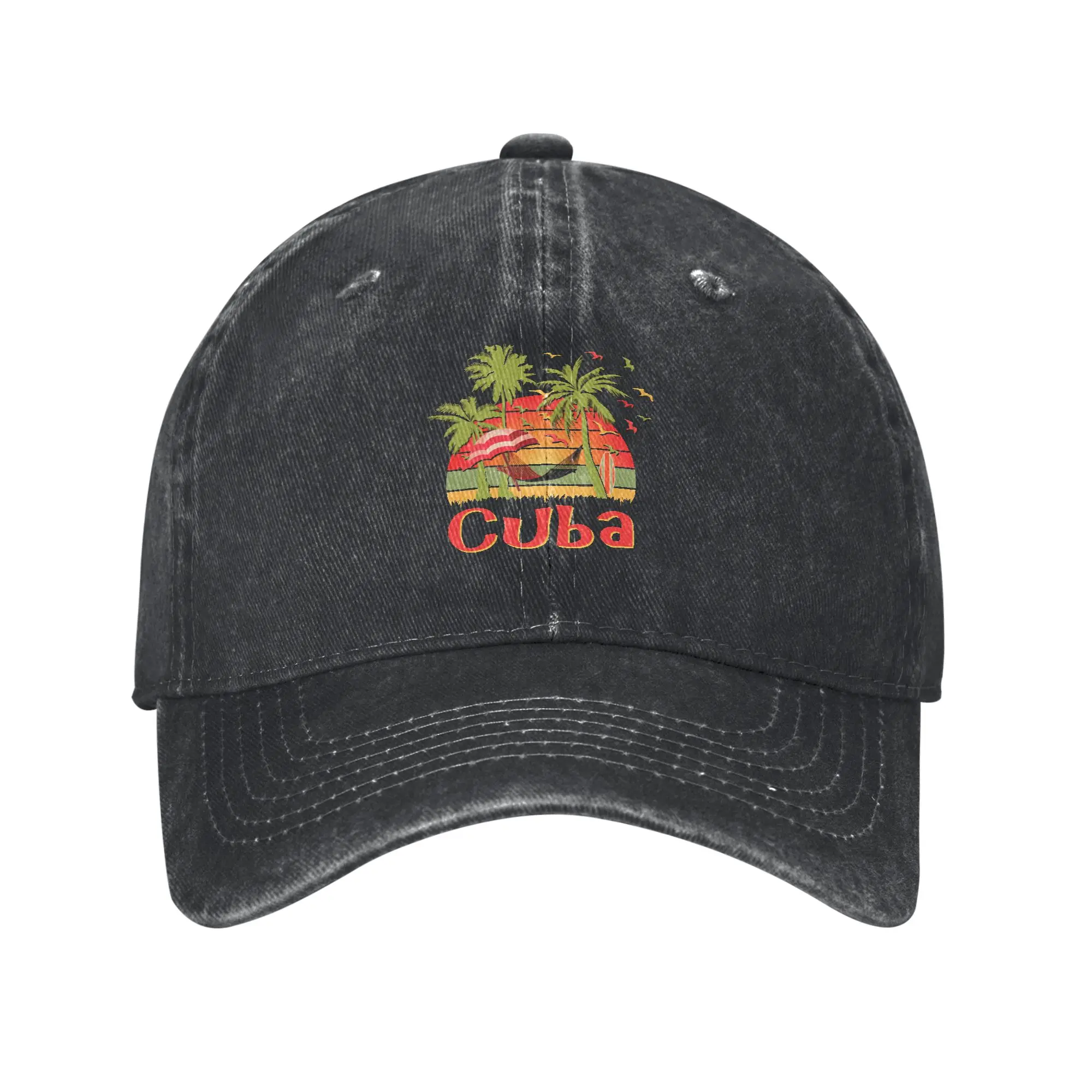 Summer Make Cuba Great Again Baseball Cap Sun Sunscreen Design Washed Hip Hop Hats Men Adult Fashion Kpop Rock Baseball Caps
Summer Make Cuba Great Again Baseball Cap Sun Sunscreen Design Washed Hip Hop Hats Men Adult Fashion Kpop Rock Baseball Caps
