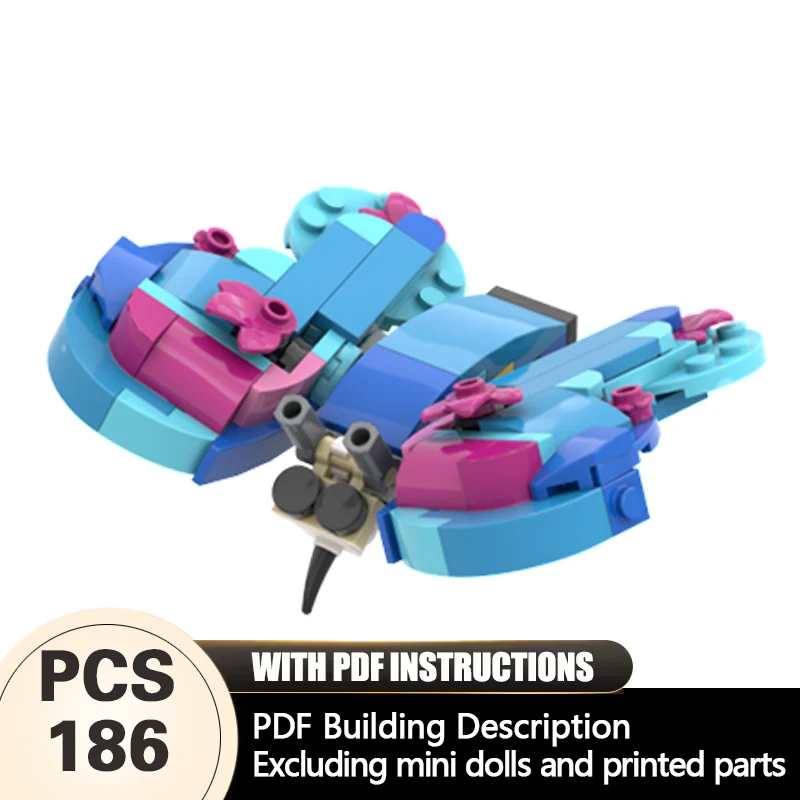 Creators Animal Series Model MOC Building Bricks Butterfly & Flower Stand Modular Technology Gifts Holiday Assemble Children Toy
Creators Animal Series Model MOC Building Bricks Butterfly & Flower Stand Modular Technology Gifts Holiday Assemble Children Toy