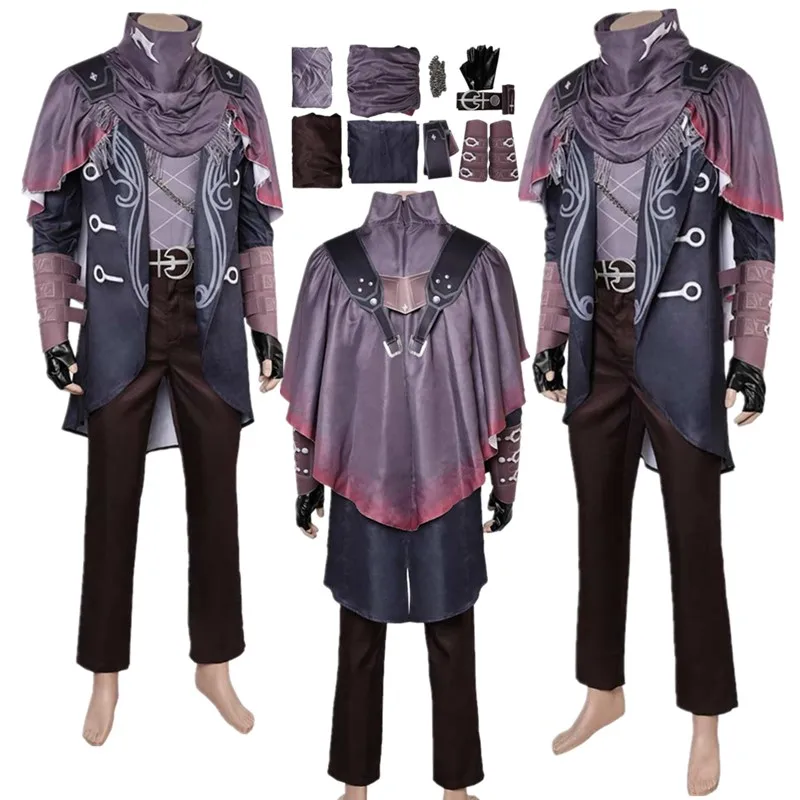 Rivals Roleplay Wolf Logan Cosplay Costume Blood Hunter Adult Men Coat Pants Outfits Halloween Carnival Party Disguise Suit
Rivals Roleplay Wolf Logan Cosplay Costume Blood Hunter Adult Men Coat Pants Outfits Halloween Carnival Party Disguise Suit