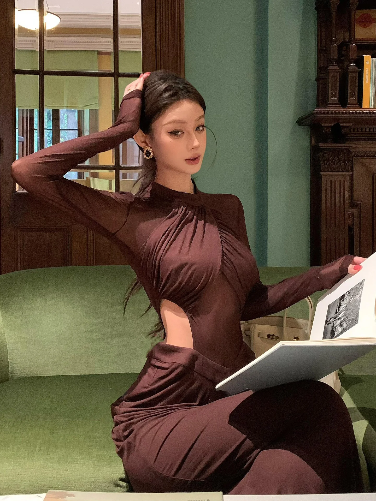 Sexy Hollow out Birthday Dr Jiangsu anghai Miss Dr Retro Dr Long Dr Sensual Bodycon Skirt Polyester Cotton Blend
Sexy Hollow out Birthday Dr Jiangsu anghai Miss Dr Retro Dr Long Dr Sensual Bodycon Skirt Polyester Cotton Blend
