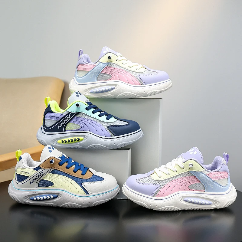 Closed Toe Kids Sneakers Anti-collision Design Boys Girls Sports Shoes Breathable Mesh Upper Non-slip Sole For Outdoor Play
Closed Toe Kids Sneakers Anti-collision Design Boys Girls Sports Shoes Breathable Mesh Upper Non-slip Sole For Outdoor Play