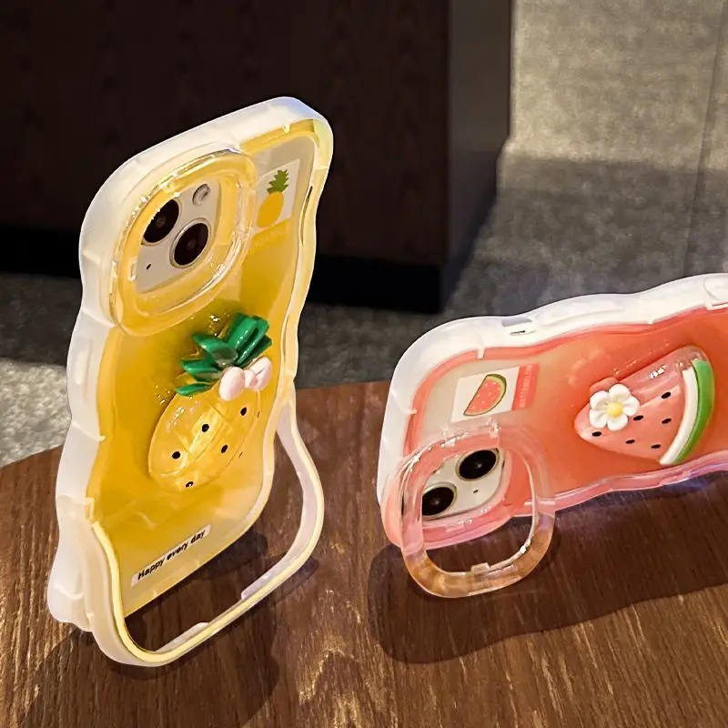 Cute Dopamine 3D Fruit Wavy Full Coverage Phone Case Shockproof Clear Protective Cover for IPhone17 16 15 14 13 12 Pro Max
Cute Dopamine 3D Fruit Wavy Full Coverage Phone Case Shockproof Clear Protective Cover for IPhone17 16 15 14 13 12 Pro Max