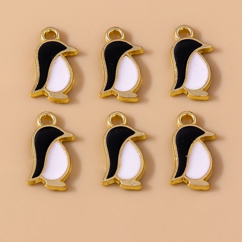 20pcs 7x15mm Cartoon Animal Charms Enamel Penguin Charms Pendants for Jewelry Making Earrings Necklaces DIY Crafts Accessories
20pcs 7x15mm Cartoon Animal Charms Enamel Penguin Charms Pendants for Jewelry Making Earrings Necklaces DIY Crafts Accessories