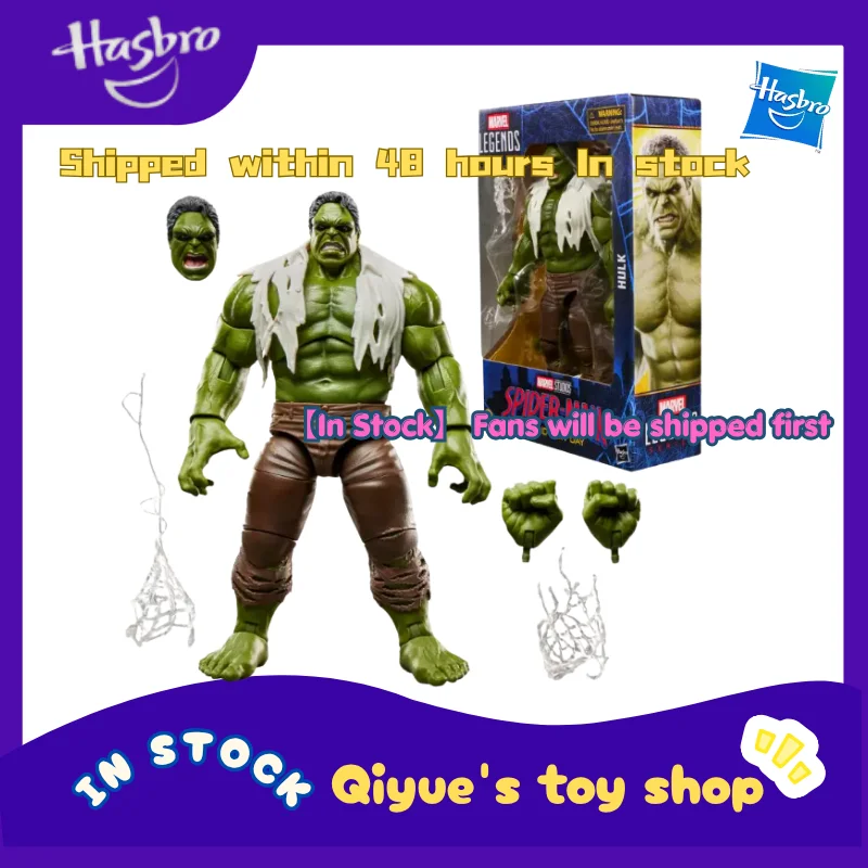 【In Stock NOW】 Hasbro Marvel Legends Hulk Spider-Man New Day 6-inch Movable Robot Doll Model Toy Collection Gift
【In Stock NOW】 Hasbro Marvel Legends Hulk Spider-Man New Day 6-inch Movable Robot Doll Model Toy Collection Gift