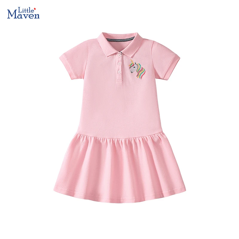 Little maven Kids Clothes Children's Clothing Baby Girls 2025 New Summer Cotton Embroidered Cartoon Unicron Dresses
Little maven Kids Clothes Children's Clothing Baby Girls 2025 New Summer Cotton Embroidered Cartoon Unicron Dresses