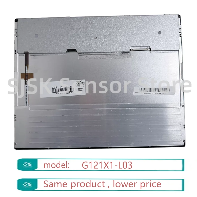 G121X1-L03 12.1 Inch XGA 1024×768 TFT LCD Screen
G121X1-L03 12.1 Inch XGA 1024×768 TFT LCD Screen