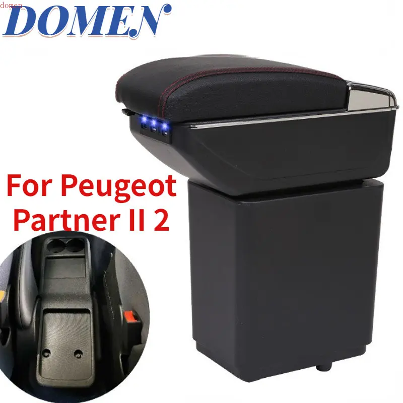 For Peugeot Partner II 2 Armrest For Peugeot Partner tepee Car Armrest Storage box Retrofit parts car accessories Charging USB
For Peugeot Partner II 2 Armrest For Peugeot Partner tepee Car Armrest Storage box Retrofit parts car accessories Charging USB