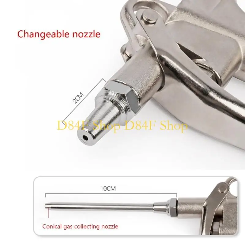D84F Upgraded Air Blow Nozzle Duster Blow Tool Cleaner with 1/4" Thread Air Compressor Quick Connects Professional Air Duster
D84F Upgraded Air Blow Nozzle Duster Blow Tool Cleaner with 1/4" Thread Air Compressor Quick Connects Professional Air Duster