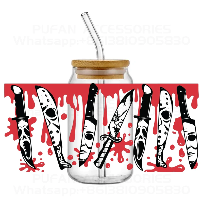 High Adhersive Transfer Sticker Halloween Collection UV DTF Wraps for 16OZ Tumbler
High Adhersive Transfer Sticker Halloween Collection UV DTF Wraps for 16OZ Tumbler