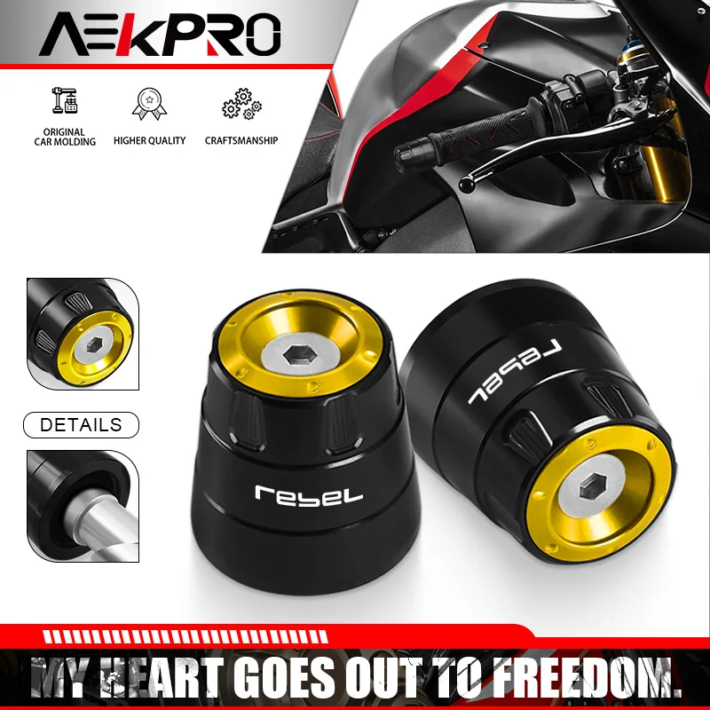 For REBEL 300 500 1100 CM300 CM500 CMX300 CMX500 22mm Handle Bar Grips End Plugs Universal Grips Handle bar Counterweight Cover
For REBEL 300 500 1100 CM300 CM500 CMX300 CMX500 22mm Handle Bar Grips End Plugs Universal Grips Handle bar Counterweight Cover
